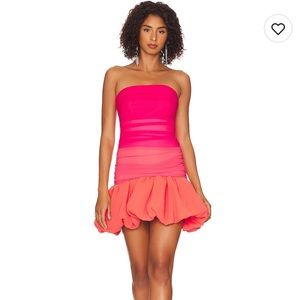 NBD Anaisha Mini Dress Pink size small